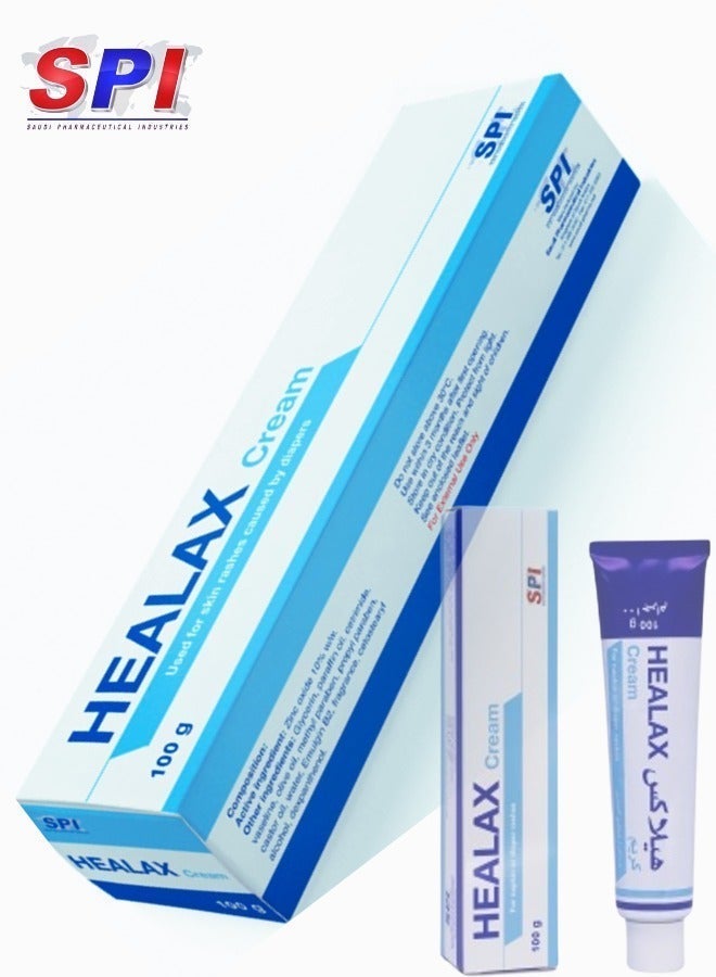 SPI Healax cream for skin rashes caused by diapers 100 Gm - Image 2